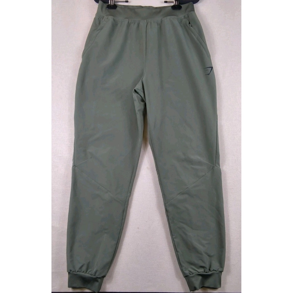 Gymshark Ease Woven Joggers Green Size S‎